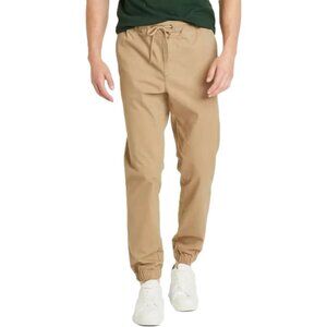 Goodfellow Athletic Fit & Drawstring Dark Khaki Joggers -- Men's Size XS 29/30